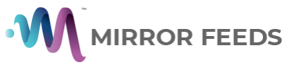 Mirrorfeeds logo.