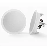 Set of two sound-wave SW-80 speakers with a white background.